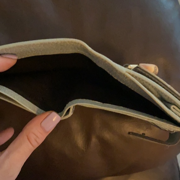 GUCCI Bamboo Wallet (Blue) - Authentic - Picture 8 of 9